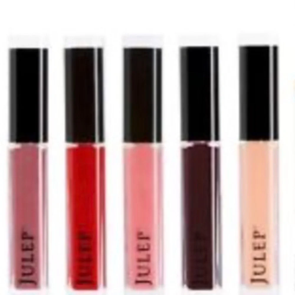 Julep Perfect Finish Lip Collection, 4 Lip Glosses, New in Box